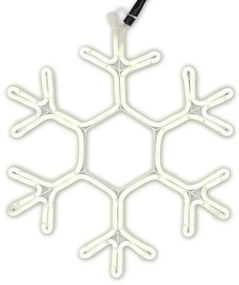 NEXOS Karácsonyi hópehely 40 x 35 cm 360 LED hideg fehér