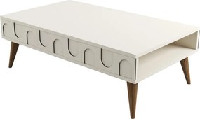 Lyon 34 - Cream, Walnut