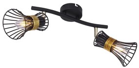 Globo 54814-2 - Spotlámpa PURRA 2xE14/40W/230V