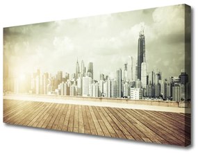 Canvas kép New York City Felhőkarcolók 100x50 cm