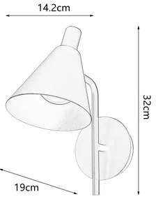 Brilagi - LED Fali lámpa LUCERA LED/3W/230V zöld