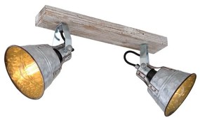 Globo 15366Z-2 - Spotlámpa GÜNTHER 2xE27/60W/230V 15366Z-2