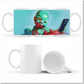 Fotó bögre Graffiti Utcaművészet