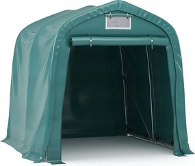 vidaXL zöld PVC sátorgarázs 1,6 x 2,4 m
