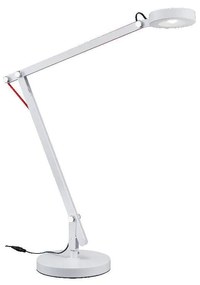 TRIO AMSTERDAM asztali lámpa, fehér, 3000K melegfehér, beépített LED, 500 lm, TRIO-527920101