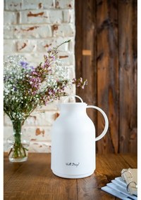 Fehér termosz, 1 l - Vialli Design
