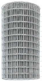 Európai Kerítés Készlet Két elem Horganyzott acél 10 x 0.6 m