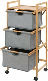 Wenko BAHARI mobil polc fiókokkal