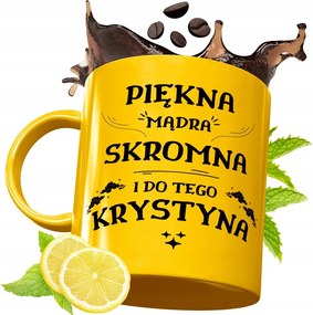 Arany Prémium Bögre Krisztina Születésnapra Ajándék Nyomtatott