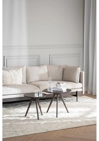 Kerek tárolóasztal tölgyfa dekoros asztallappal ø 50 cm Yumi – Rowico