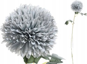 Fokhagyma dekorációs művirág szürke 52cm HM80680BL 1db