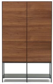 Natúr színű szekrény diófa dekorral 97,5x160 cm Vedrana – Kave Home