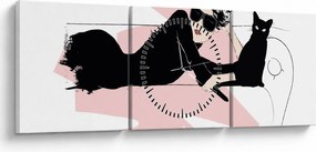 Kép - Fashion lady (órával) (90x30 cm)