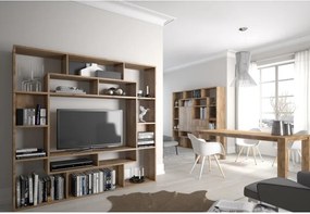 komód, sötét tölgy lefkas, MONTANA K2DP