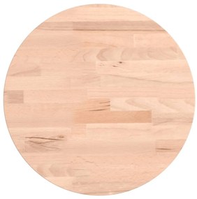 tömör bükkfa kerek asztallap Ø30x2,5 cm