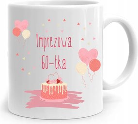 Bögre Tökéletes Ajándék Születésnapra 60 60-es 60-as évek fotónyomtatással