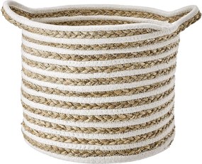 COTTON BRAID kosár csíkos, Ø 29cm