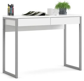 Felix White íróasztal, fehér fényes