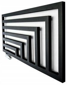 Regnis Kreon Zenit, fűtőelem 1000x550 mm, 541W, fekete matt, KZ100/55/PD/FEKETE