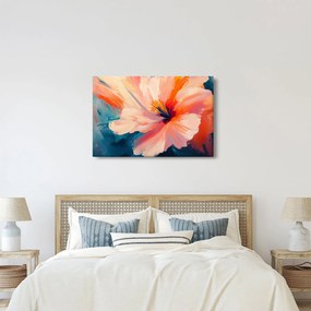 Kép - Festett virág (90x60 cm)