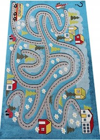 Gyerek darab szőnyeg Color kids 02 kék 150x200