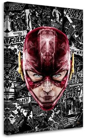 Gario Vászonkép Flash vörös szuperhos arc - Rubiant Méret: 40 x 60 cm