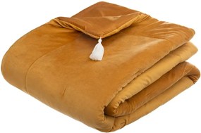 Ágytakaró Puha Sárga Kanapé 80x180