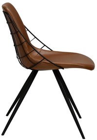 Sway barna műbőr étkezőszék - DAN-FORM Denmark