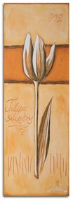Gario Vászonkép Tulipán, mint kézzel festett Méret: 30 x 90 cm