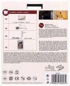 Paulmann 70696 - LED RGBW/8W Dimmelhető szalag DIGITAL 3m 230V + távirányító