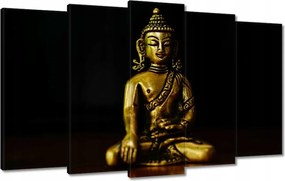 Vászonkép 100x60 Arany Buddha Arany