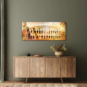 Kép - Digitális festészet, Colosseum, Róma, Olaszország (120x50 cm)