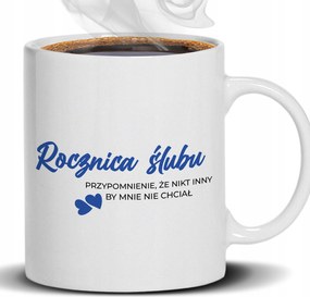 Fehér Bögre Senki Más Nem Akarna Engem Esküvőre Évfordulóra Férj Partner