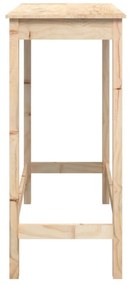 tömör fenyőfa bárasztal 100 x 50 x 110 cm