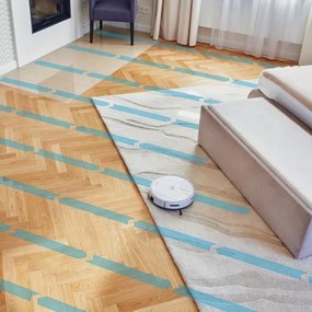 Niceboy ION Charles i4 - Intelligens robotporszívó 2in1 4400 mAh Wi-Fi fehér + távirányító