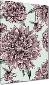 Vászonkép 80x120 Púderrózsaszín Virág