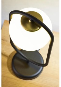 Jupiter 2044 - Asztali lámpa IGON 1xE14/40W/230V fekete