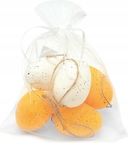 Húsvéti Tojás Színes Tojás húsvéti medál 6 db-os karácsonyi dísz