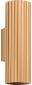 Sollux Sollux SL.1651 - Fali lámpa KARBON 2xGU10/10W/230V arany SLX1230