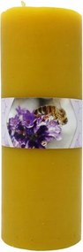 Dekorációs illatgyertya 10,5 cm természetes méhviasz