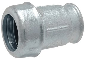 AGA IK belső menetes átmeneti idom, acél és PE-csőhöz, 1/2”B