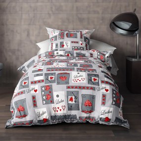 Pamut ágynemű ROSAL LOVE 2 részes 140x200cm