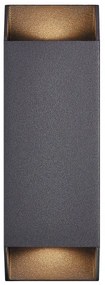 Nordlux - Kültéri fali lámpa NICO 2xGU10/35W/230V IP54 fekete