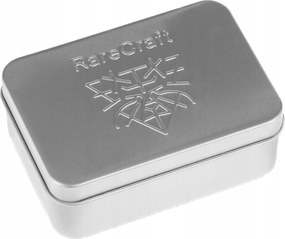 RareCraft fém szappantartó ezüst zárható 100mm x 70mm x 35mm