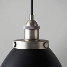 Endon loft függeszték franklin fekete antik ón end98750