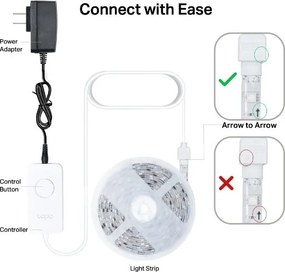 LED RGBW dimmelhető szalag 5 m LED/13W/230V Wi-Fi