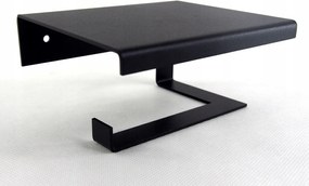 Loft WC-papír tartó, akasztóval kiegészítve