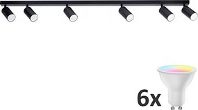 LED RGBW spotlámpa ANGIE 6xGU10/6,5W/230V