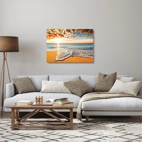Üveg kép - Napfelkelte (70x50 cm)