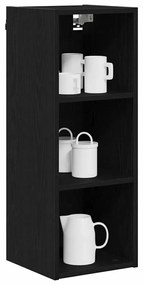 Függő szekrény Riga Fekete tölgy 30 x 29,5 x 80 cm Faanyag